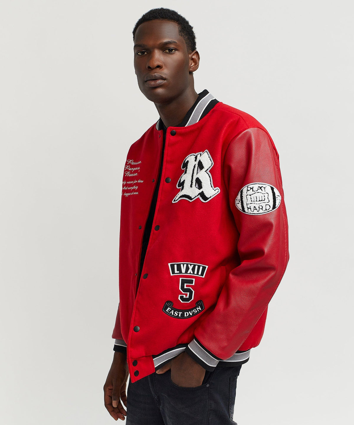 Reason Clothing Popular | Ply Hard Varsity Jkt