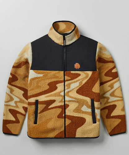 Reason Clothing Recommended | Rb Series Sherpa Fleece Zip Up
