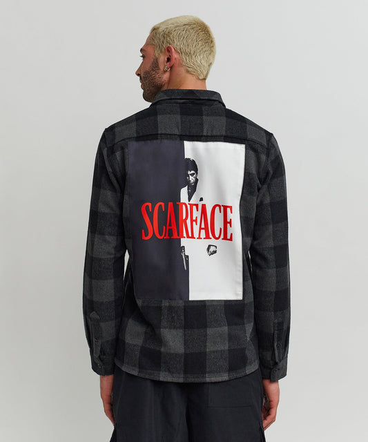 Reason Clothing New | Scarface Flannel Shirt