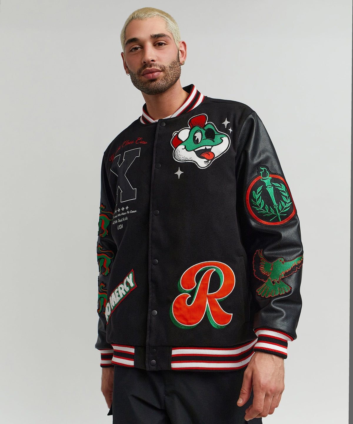 Reason Clothing Customer Favorite | Self Made Varsity Jacket