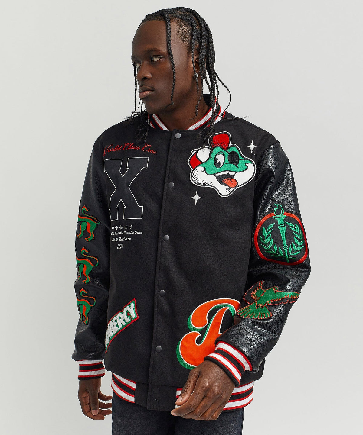 Reason Clothing Customer Favorite | Self Made Varsity Jacket