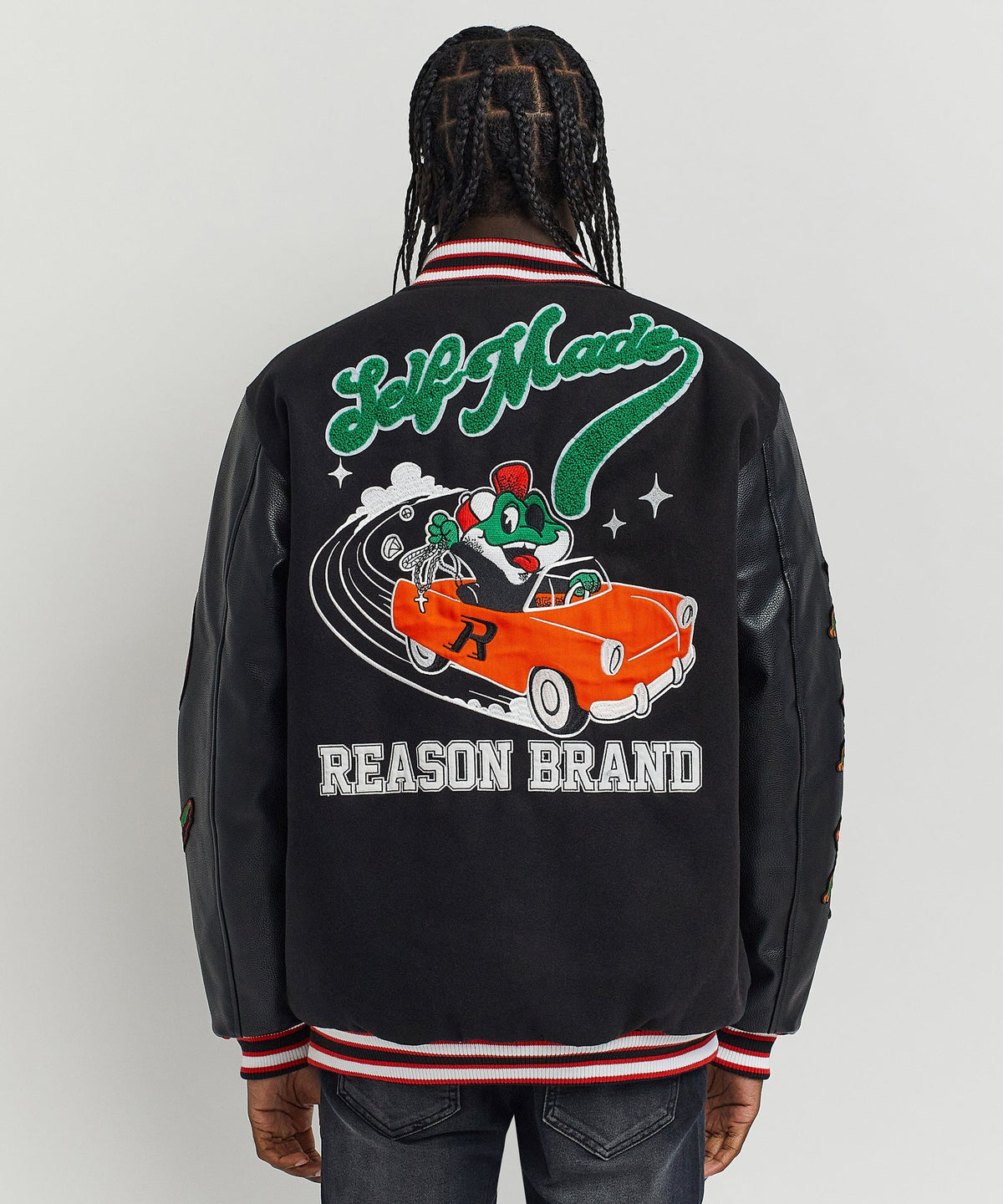 Reason Clothing Customer Favorite | Self Made Varsity Jacket