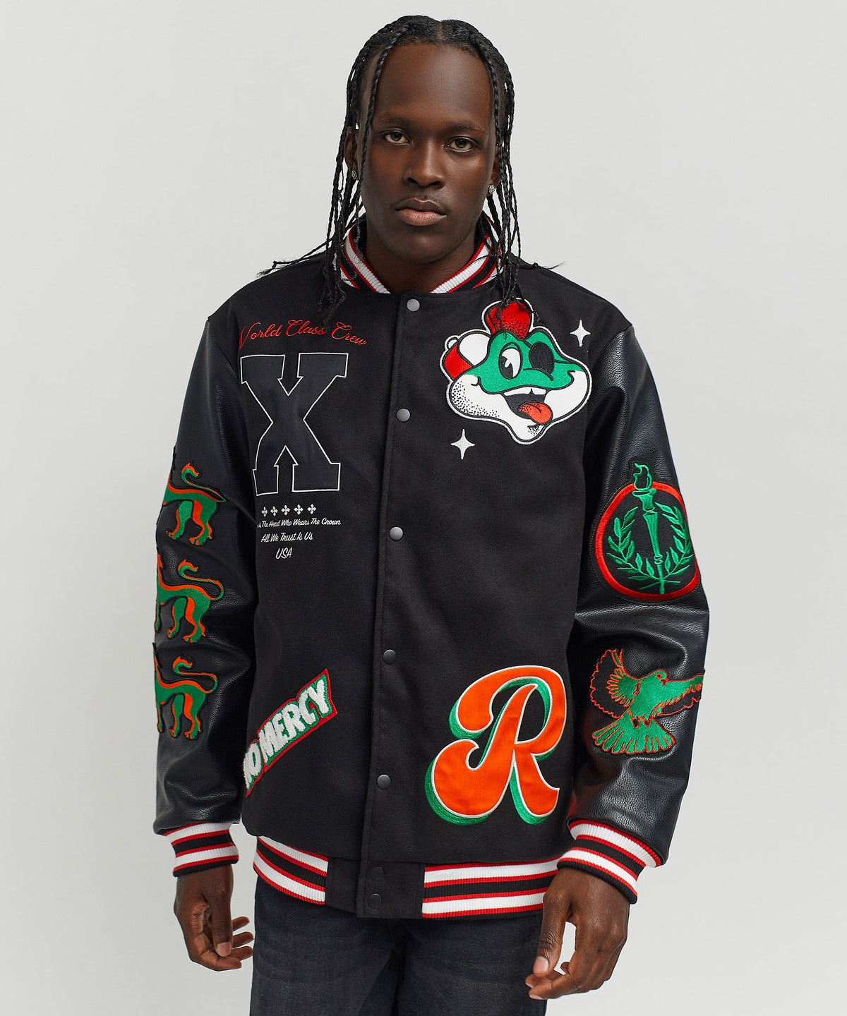 Reason Clothing Customer Favorite | Self Made Varsity Jacket