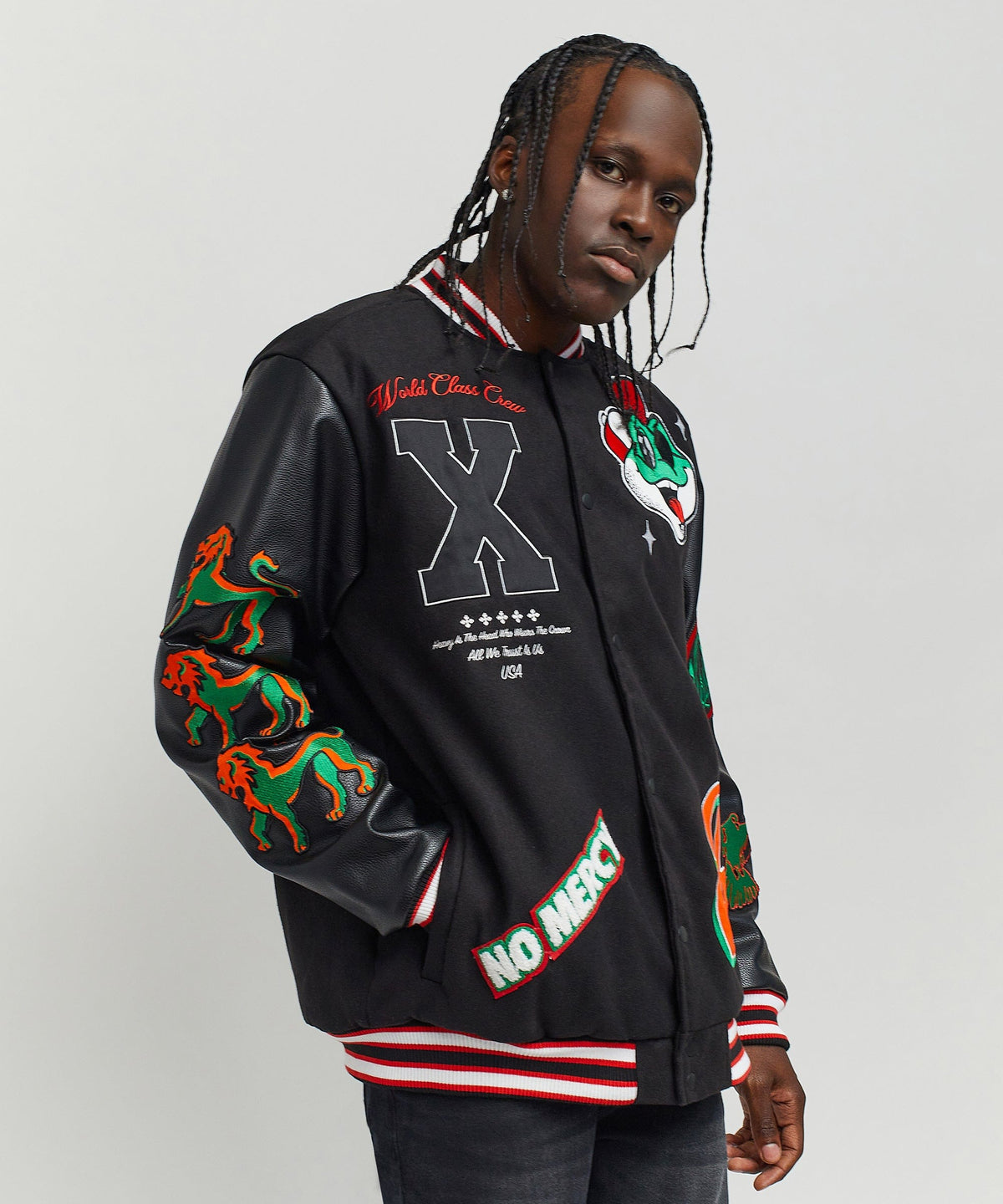 Reason Clothing Customer Favorite | Self Made Varsity Jacket