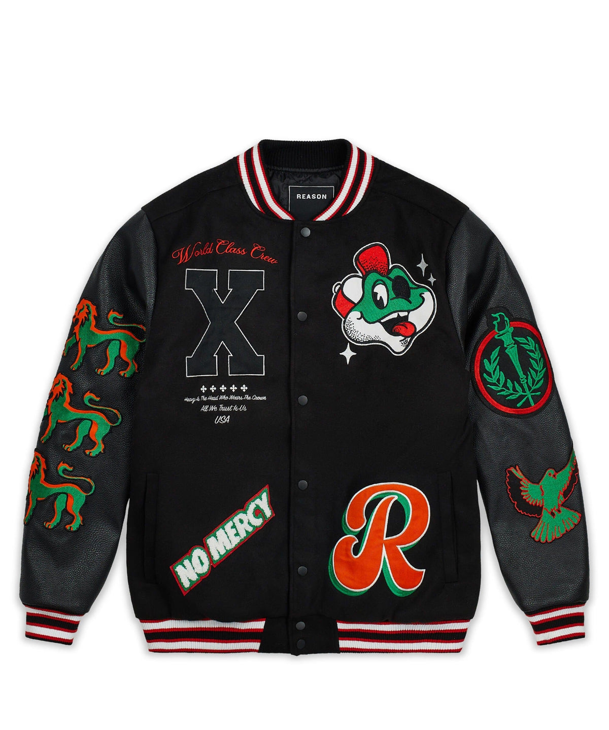 Reason Clothing Customer Favorite | Self Made Varsity Jacket