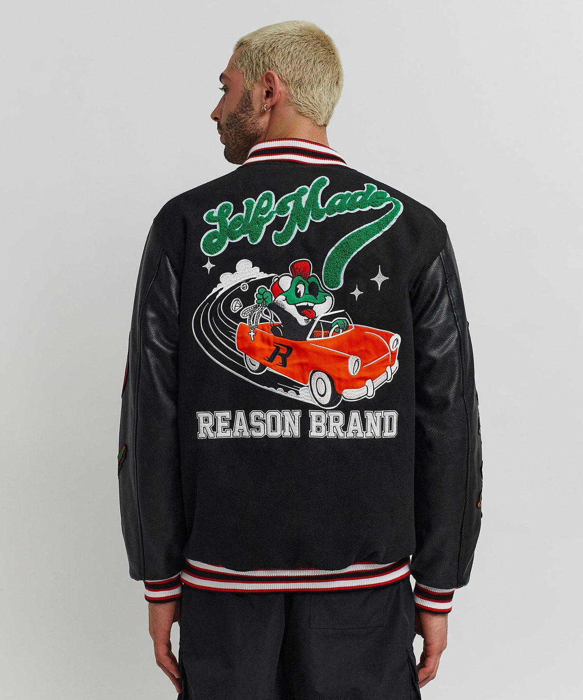 Reason Clothing Customer Favorite | Self Made Varsity Jacket