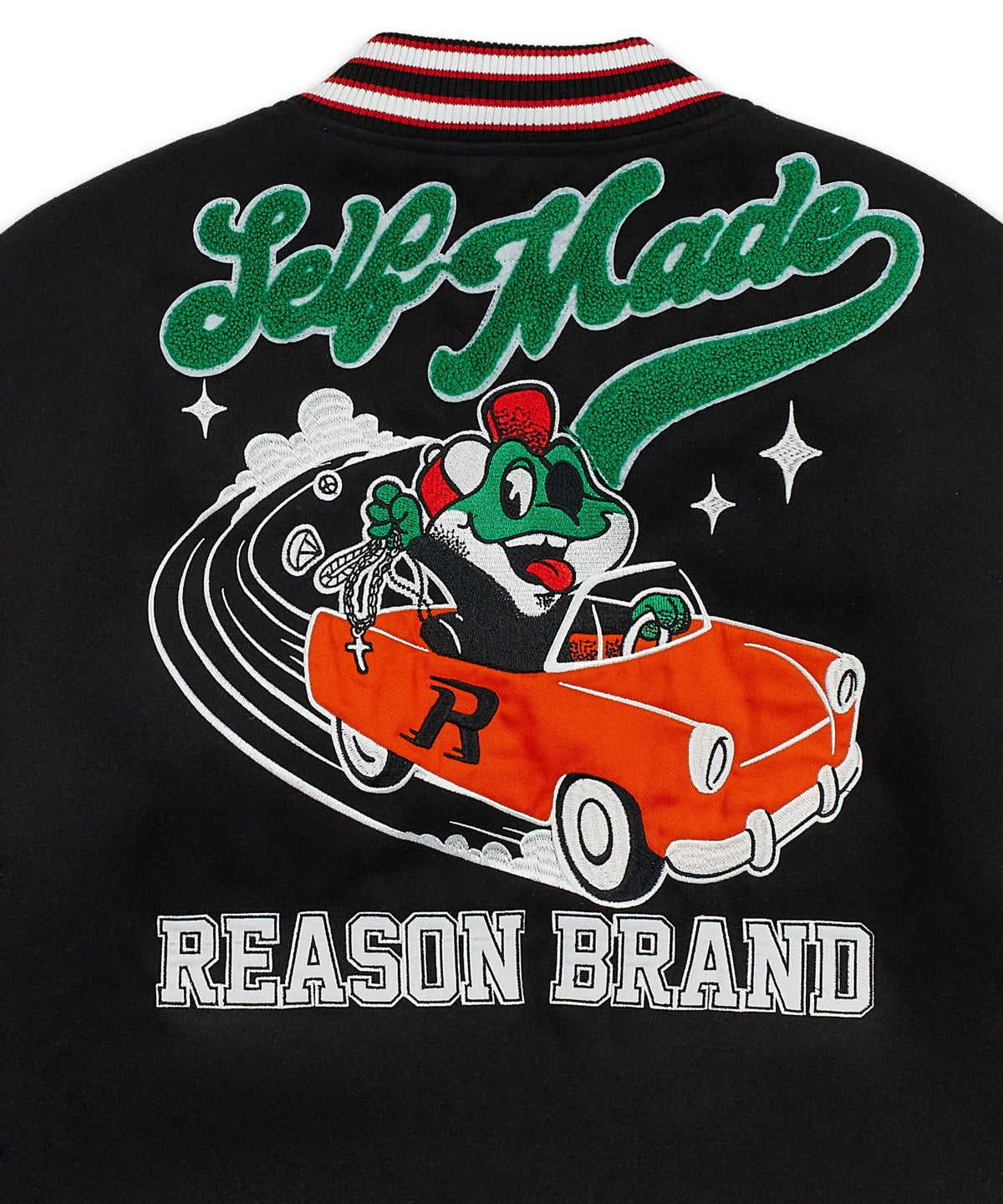 Reason Clothing Customer Favorite | Self Made Varsity Jacket