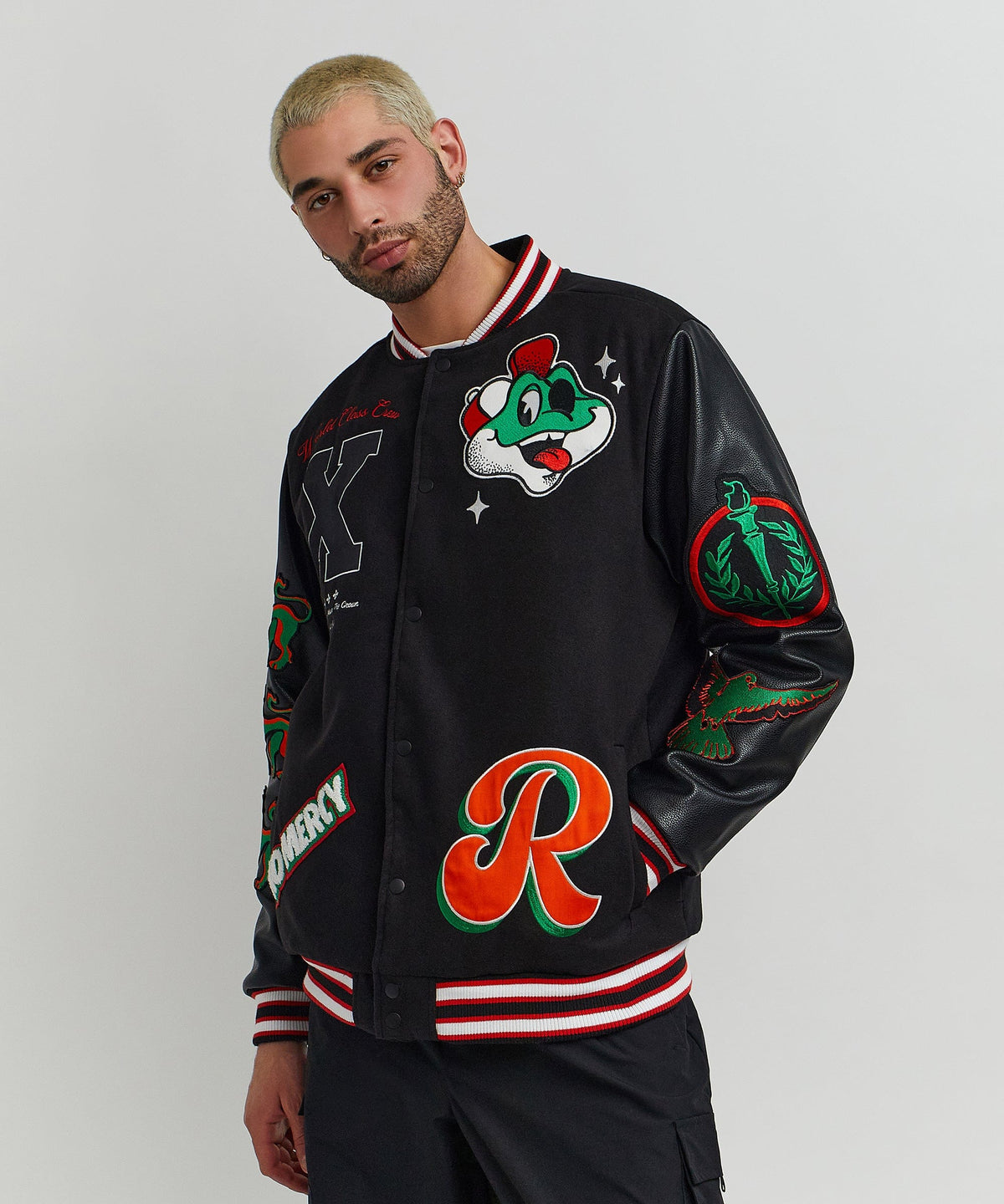 Reason Clothing Customer Favorite | Self Made Varsity Jacket