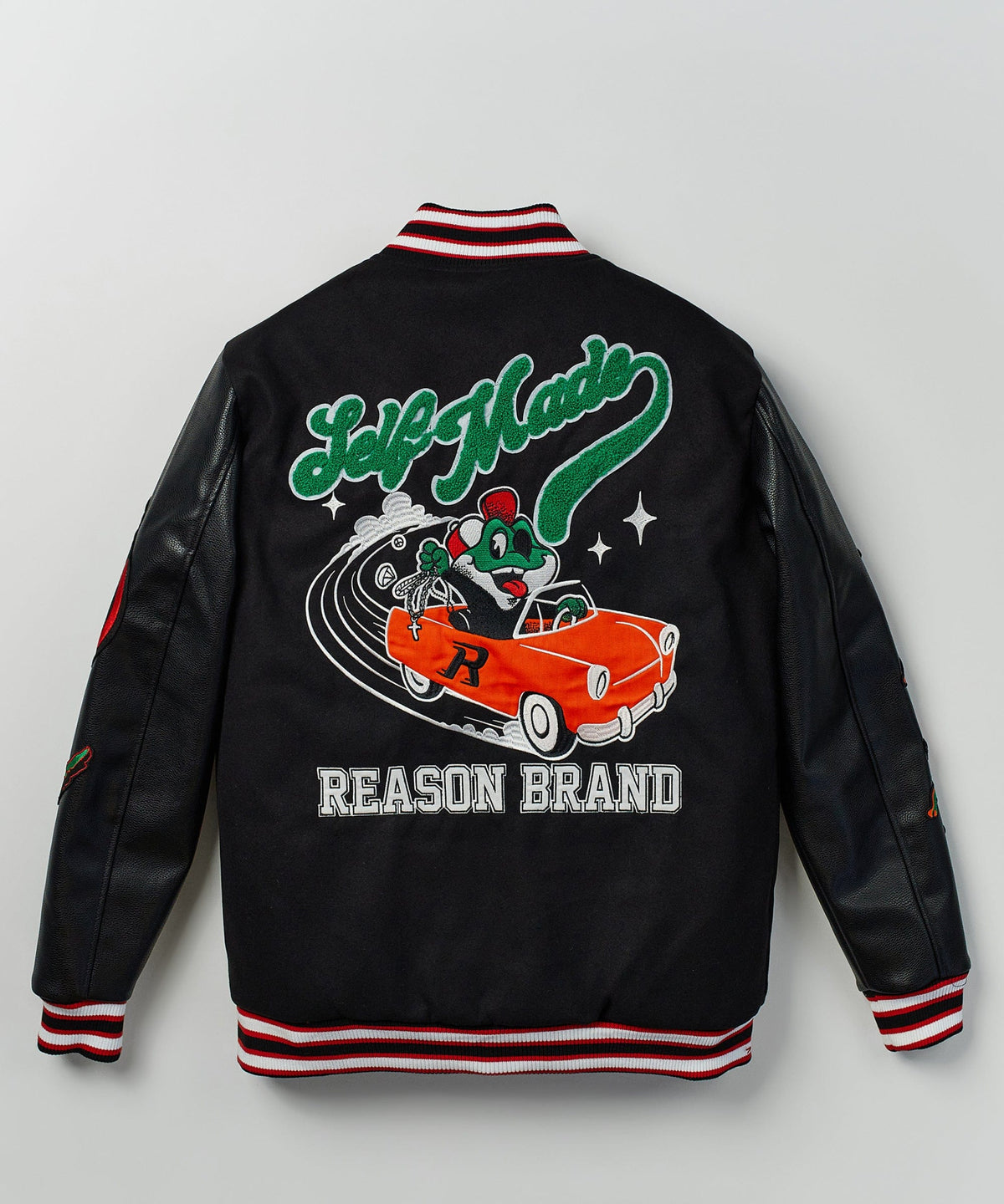 Reason Clothing Customer Favorite | Self Made Varsity Jacket