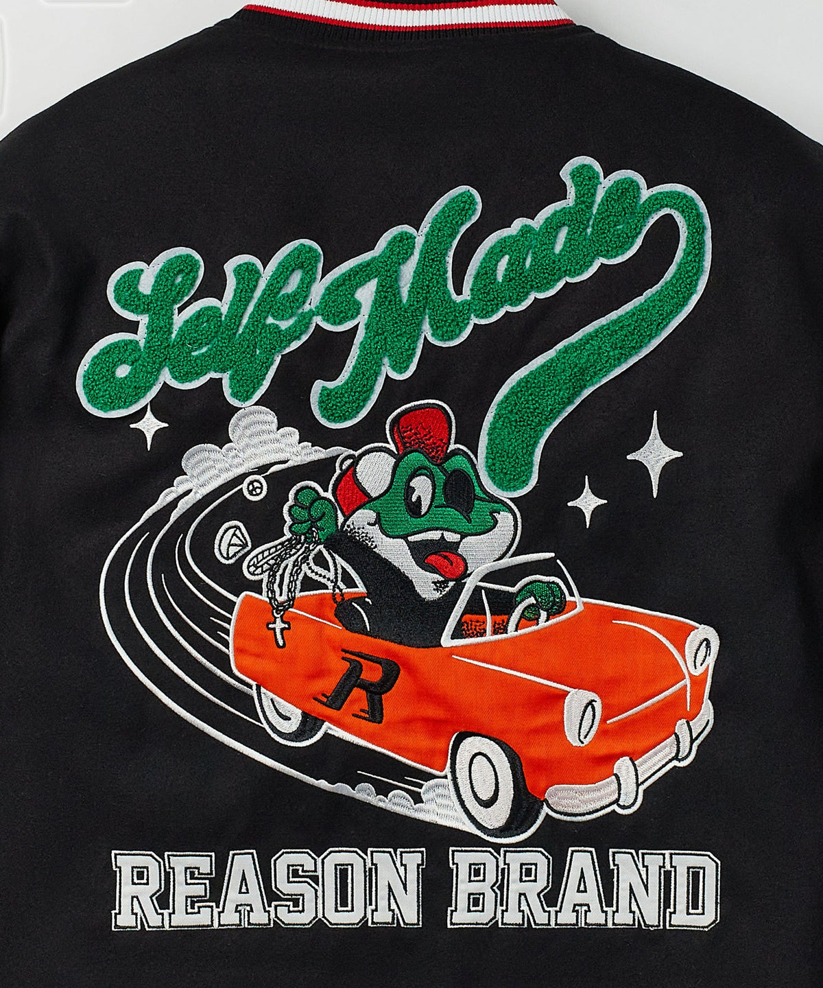 Reason Clothing Customer Favorite | Self Made Varsity Jacket