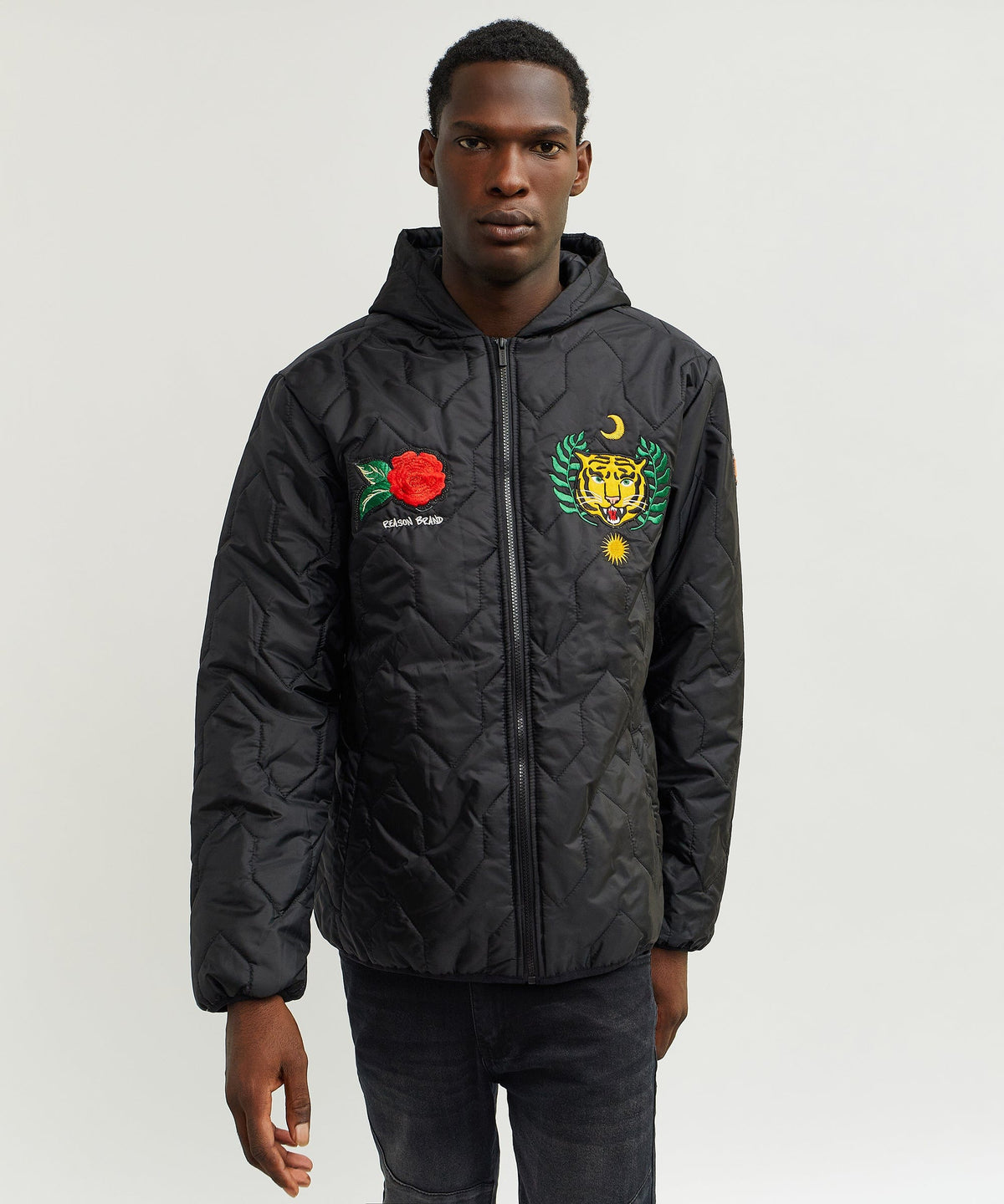 Reason Clothing Recommended | Quilted Hooded Jacket