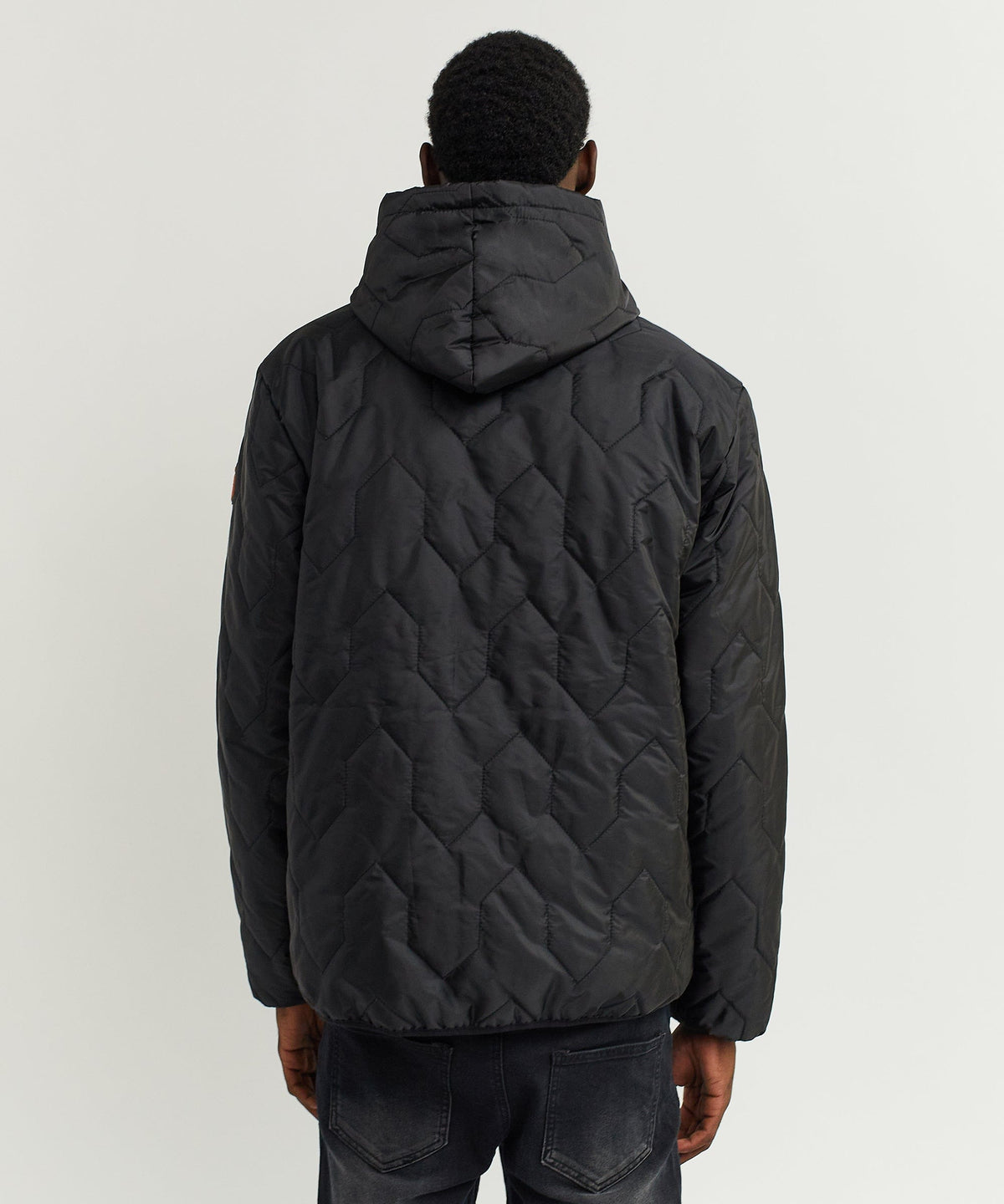 Reason Clothing Recommended | Quilted Hooded Jacket