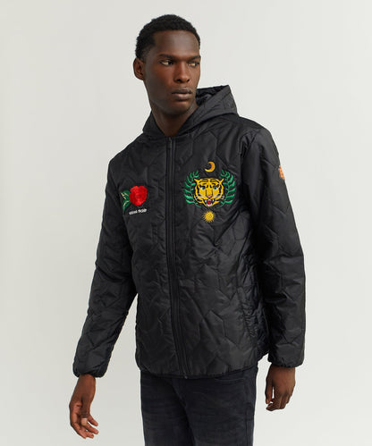 Reason Clothing Recommended | Quilted Hooded Jacket