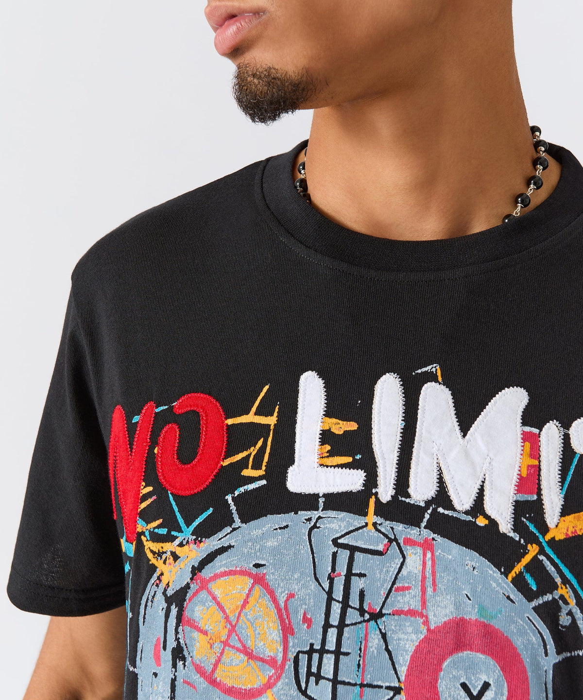 Reason Clothing Best Price | No Limits Graphic Short Sleeve Tee - Black