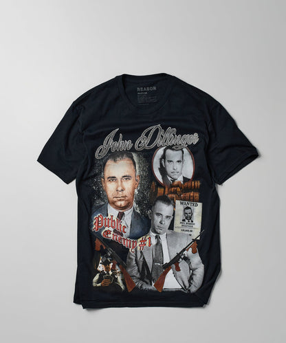 Reason Clothing Deals | John Dillinger Vintage Tee