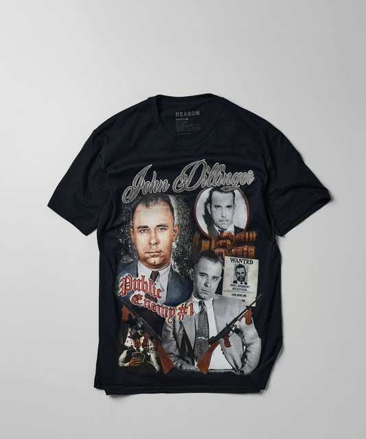 Reason Clothing Deals | John Dillinger Vintage Tee