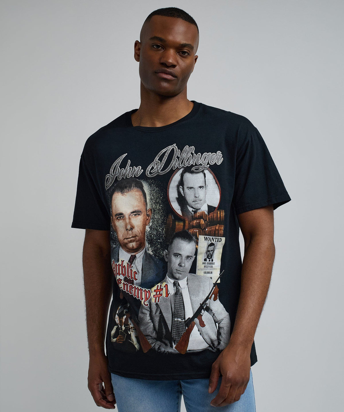 Reason Clothing Deals | John Dillinger Vintage Tee