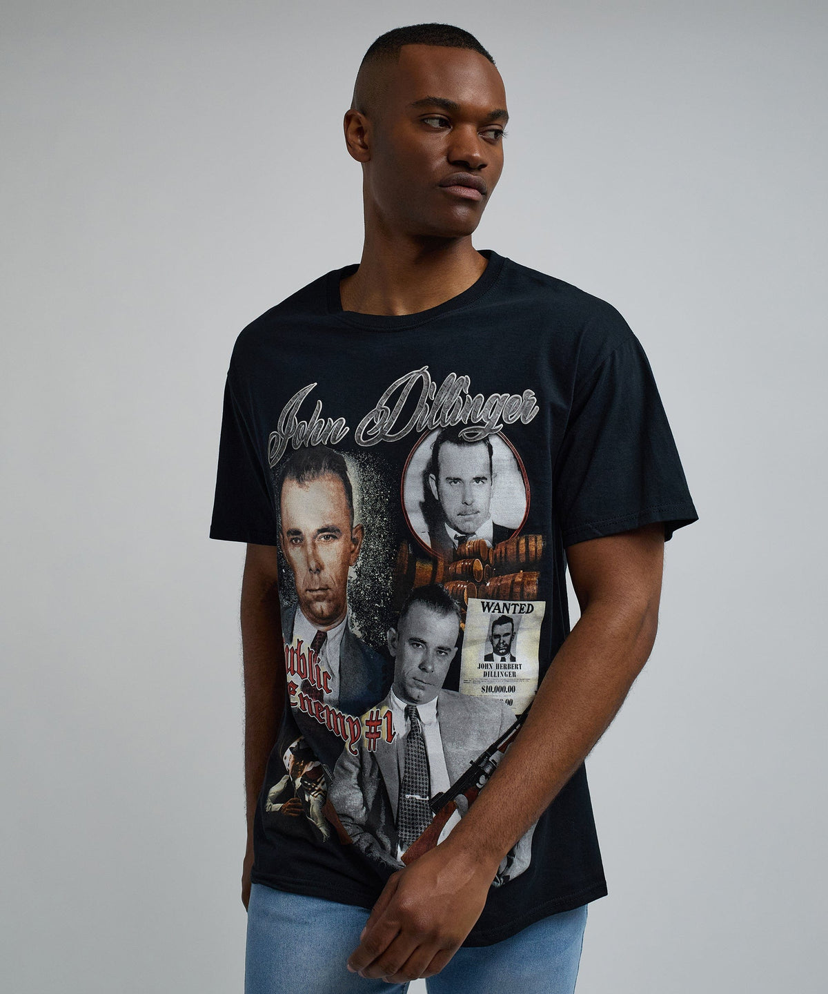 Reason Clothing Deals | John Dillinger Vintage Tee