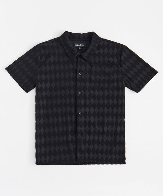 Reason Clothing Discount | Diamond Plate Towel Shirt