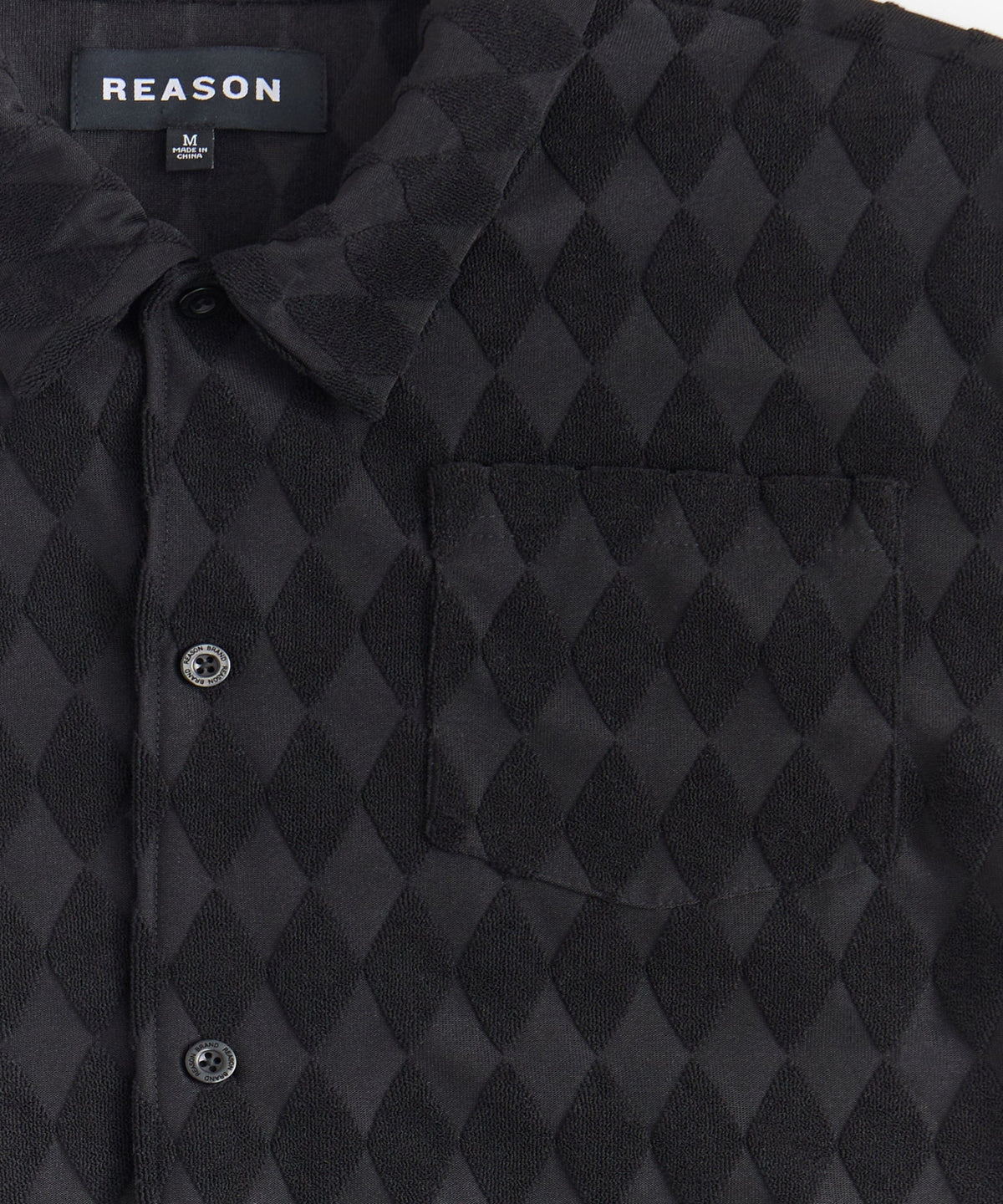 Reason Clothing Discount | Diamond Plate Towel Shirt