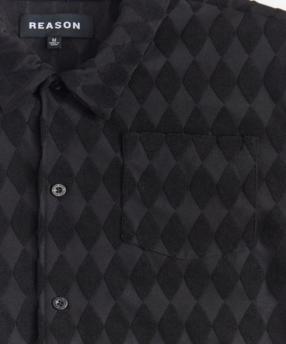Reason Clothing Discount | Diamond Plate Towel Shirt