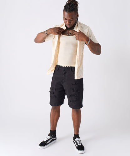 Reason Clothing Special Offer | Checkerboard Towel Shirt