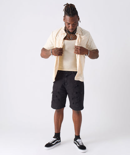 Reason Clothing Special Offer | Checkerboard Towel Shirt