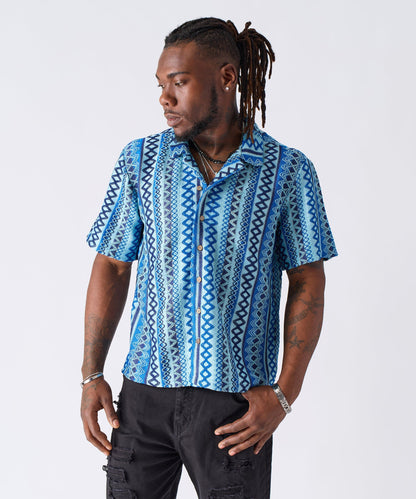 Reason Clothing Deals | Jacquard Polo Shirt