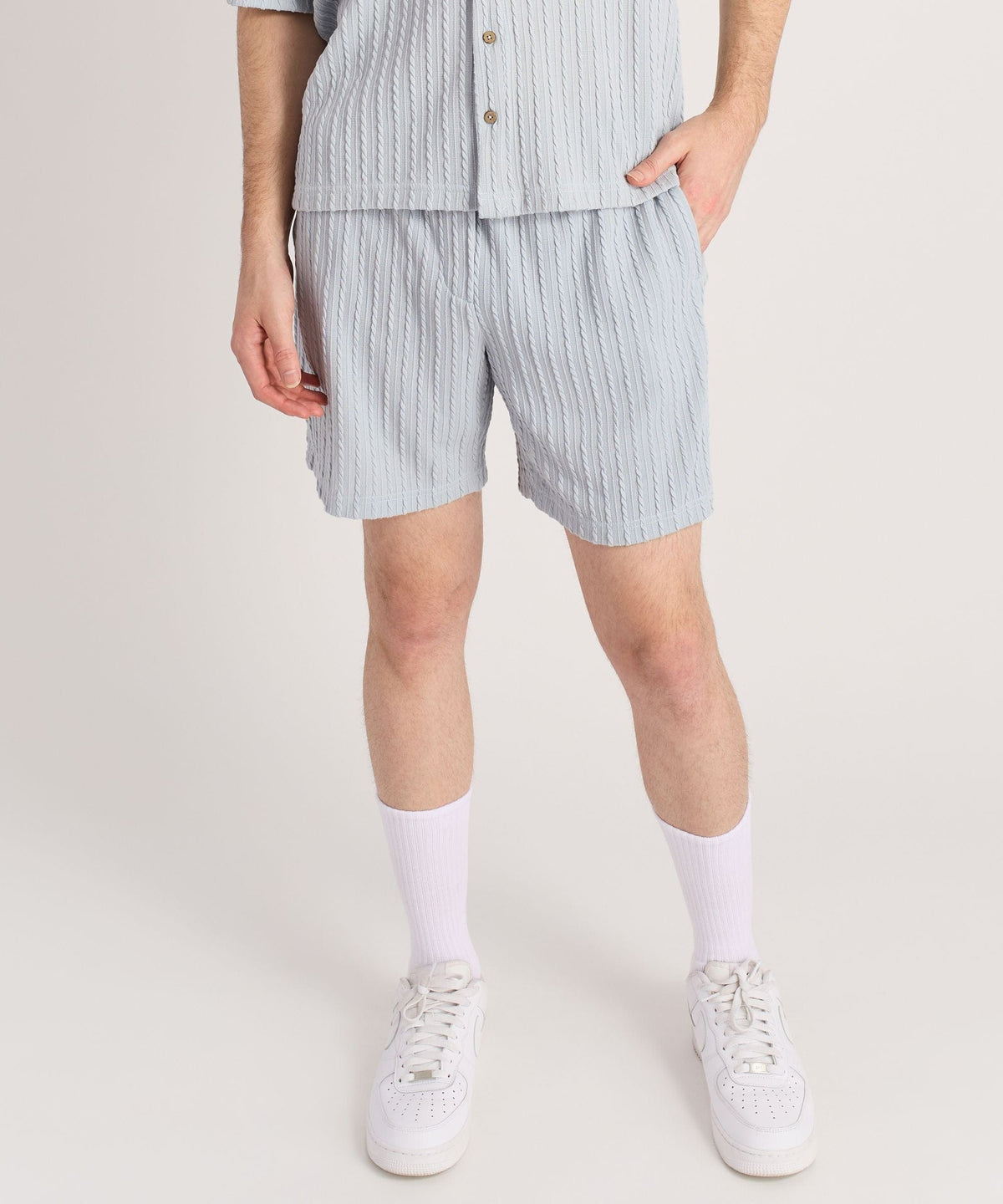 Reason Clothing Latest | Jacquard Knit Shorts