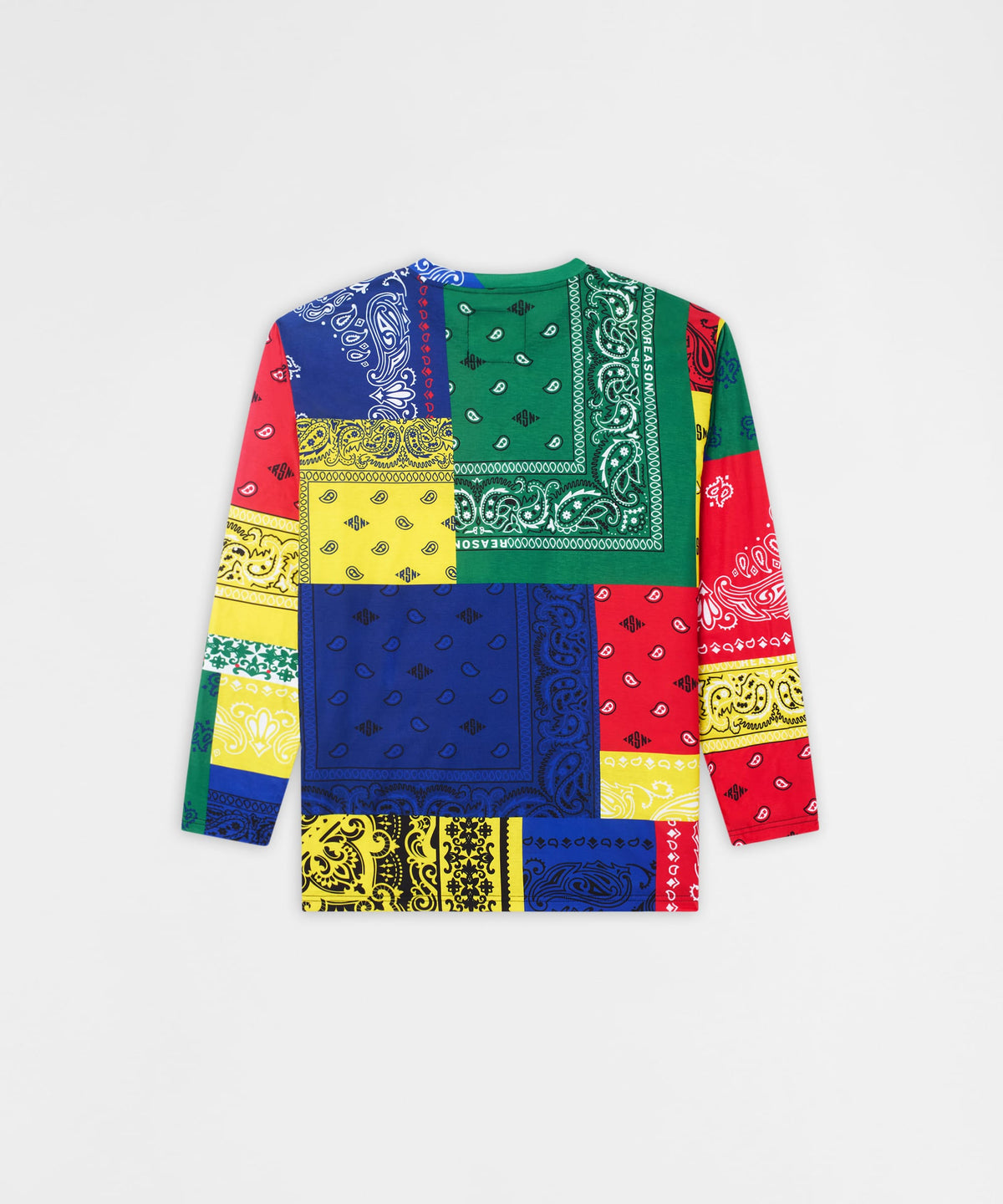 Reason Clothing Featured | Bandana Multi Colored Long Sleeve Tee
