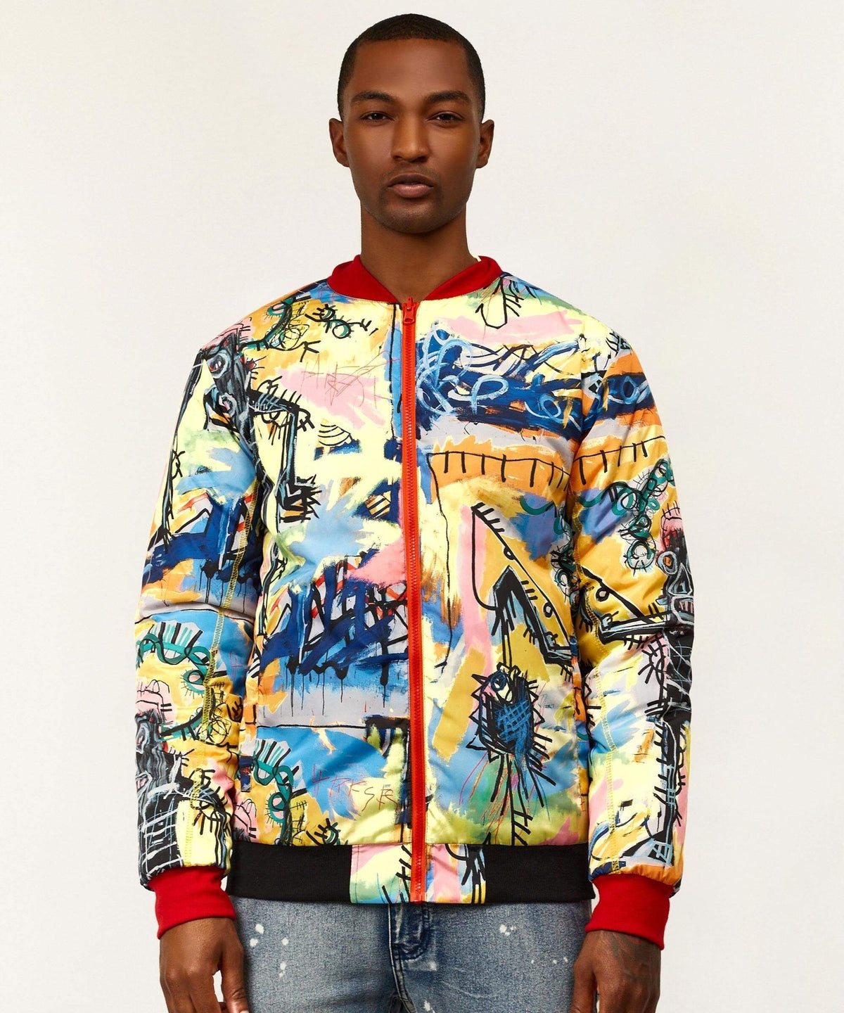 Reason Clothing Essential | Basquiat Reversible Jacket