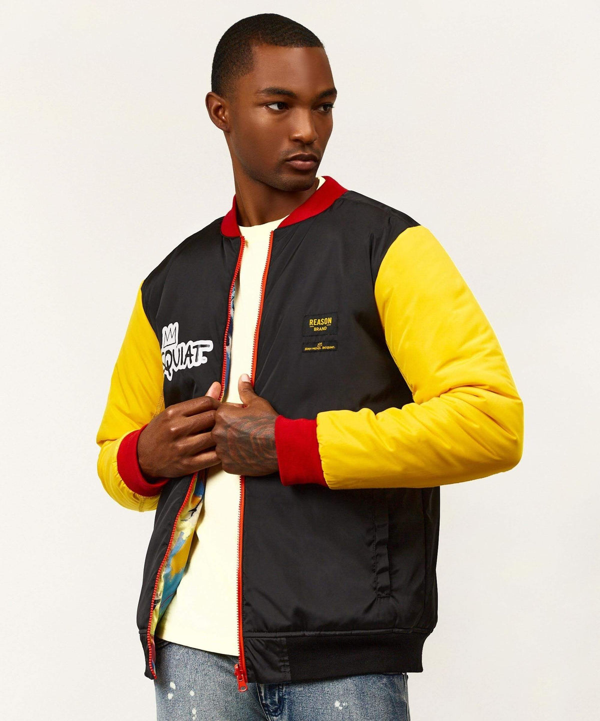 Reason Clothing Essential | Basquiat Reversible Jacket