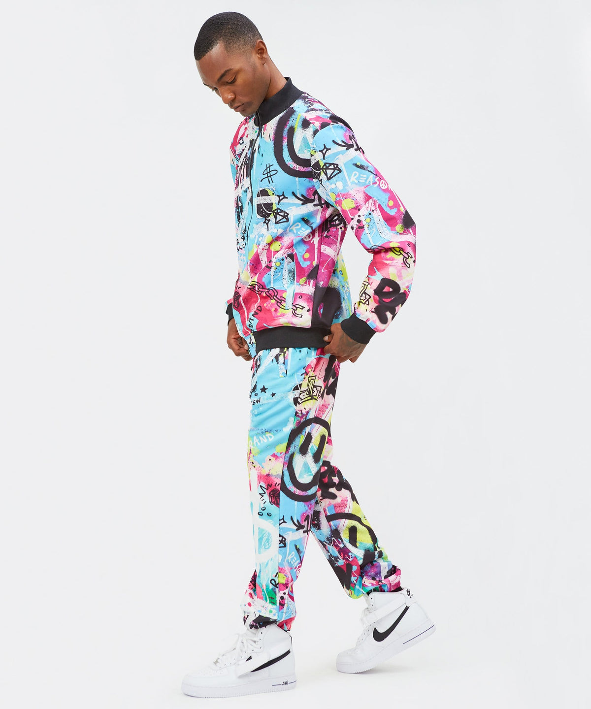 Reason Clothing Smart Buy | Smile Tag Track Set