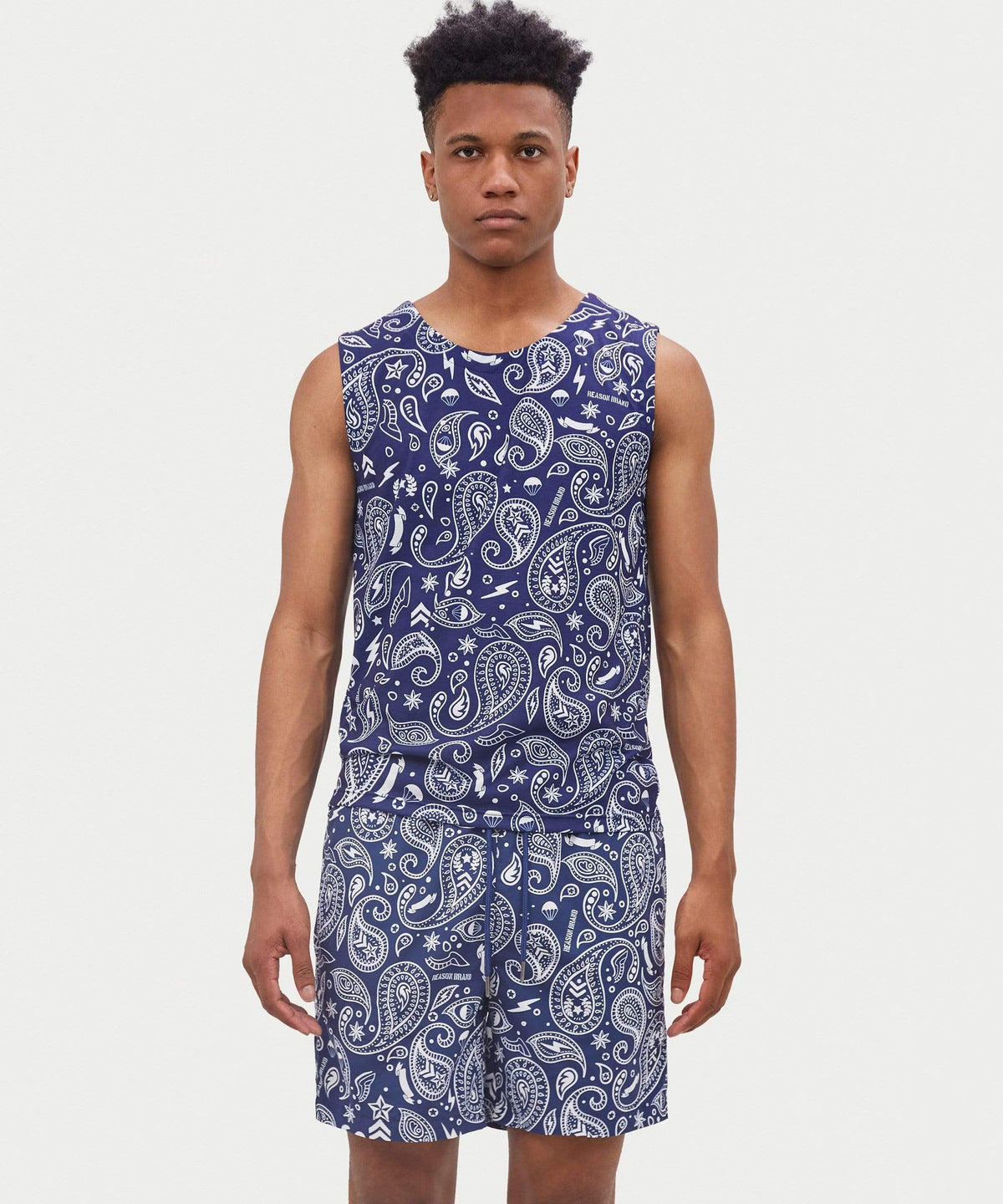 Reason Clothing Premium | Bandana Poolside Shorts