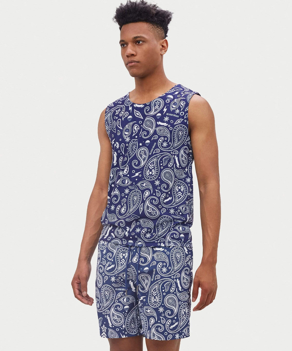 Reason Clothing Premium | Bandana Poolside Shorts