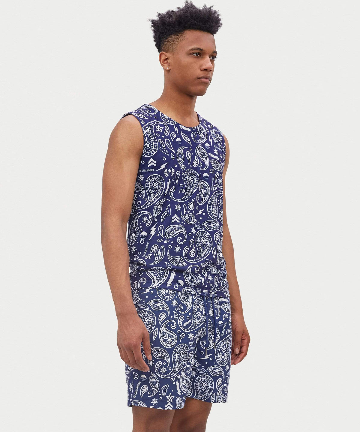 Reason Clothing Premium | Bandana Poolside Shorts