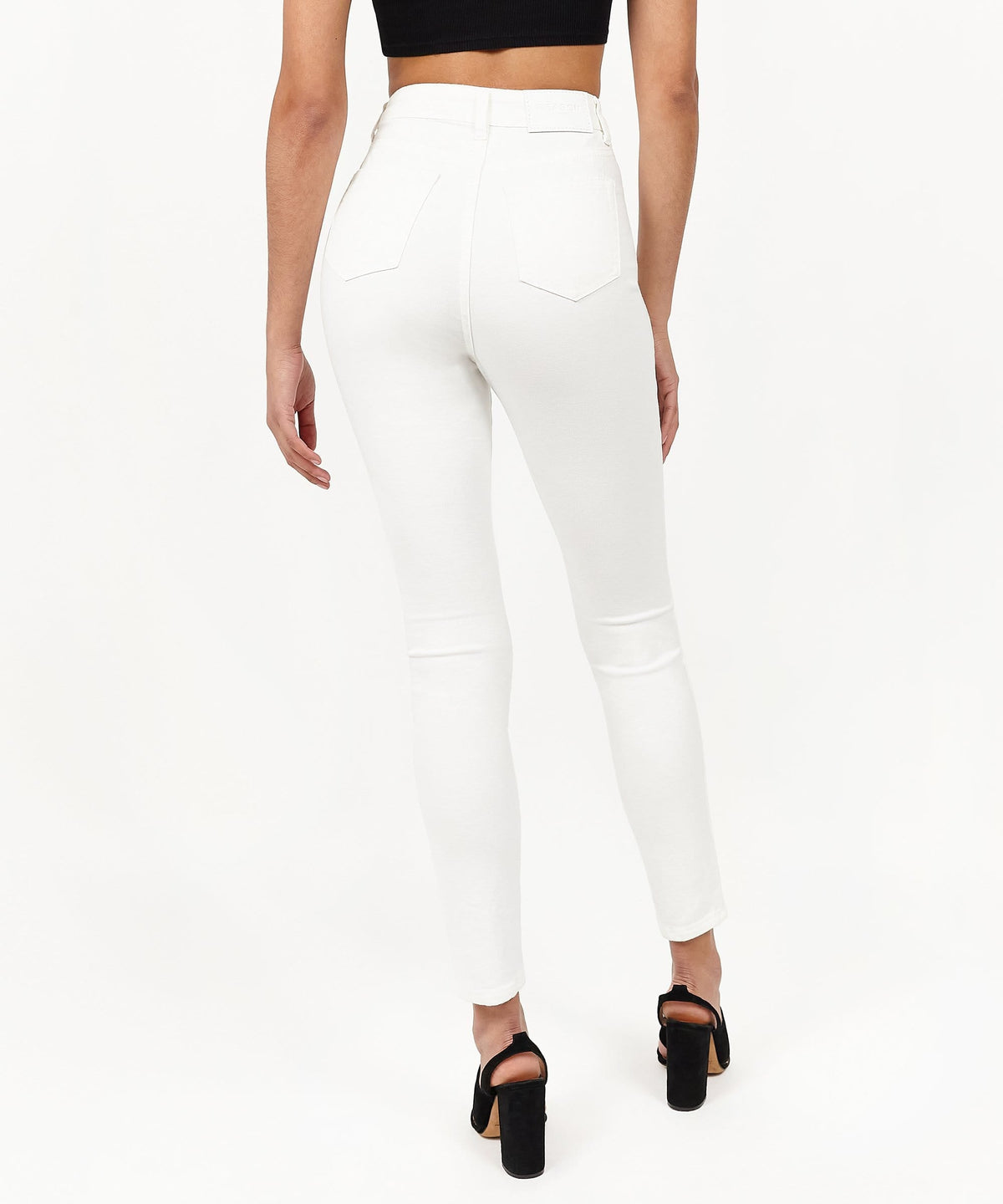 Reason Clothing Hot Sale | Womens Chloe White Slim Jeans
