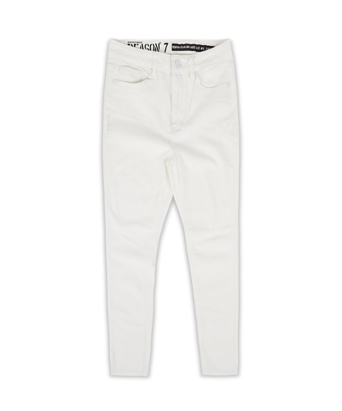 Reason Clothing Hot Sale | Womens Chloe White Slim Jeans