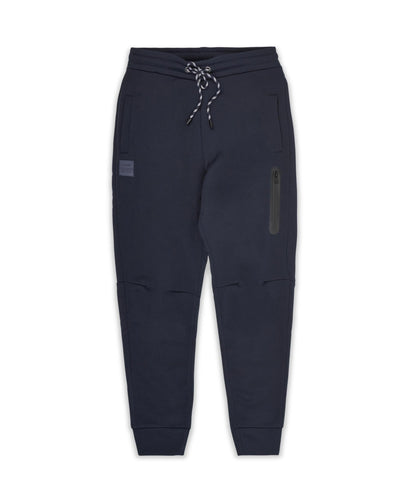 Reason Clothing Premium | Jeff Slim Fit Navy Jogger With Side Zip Pocket