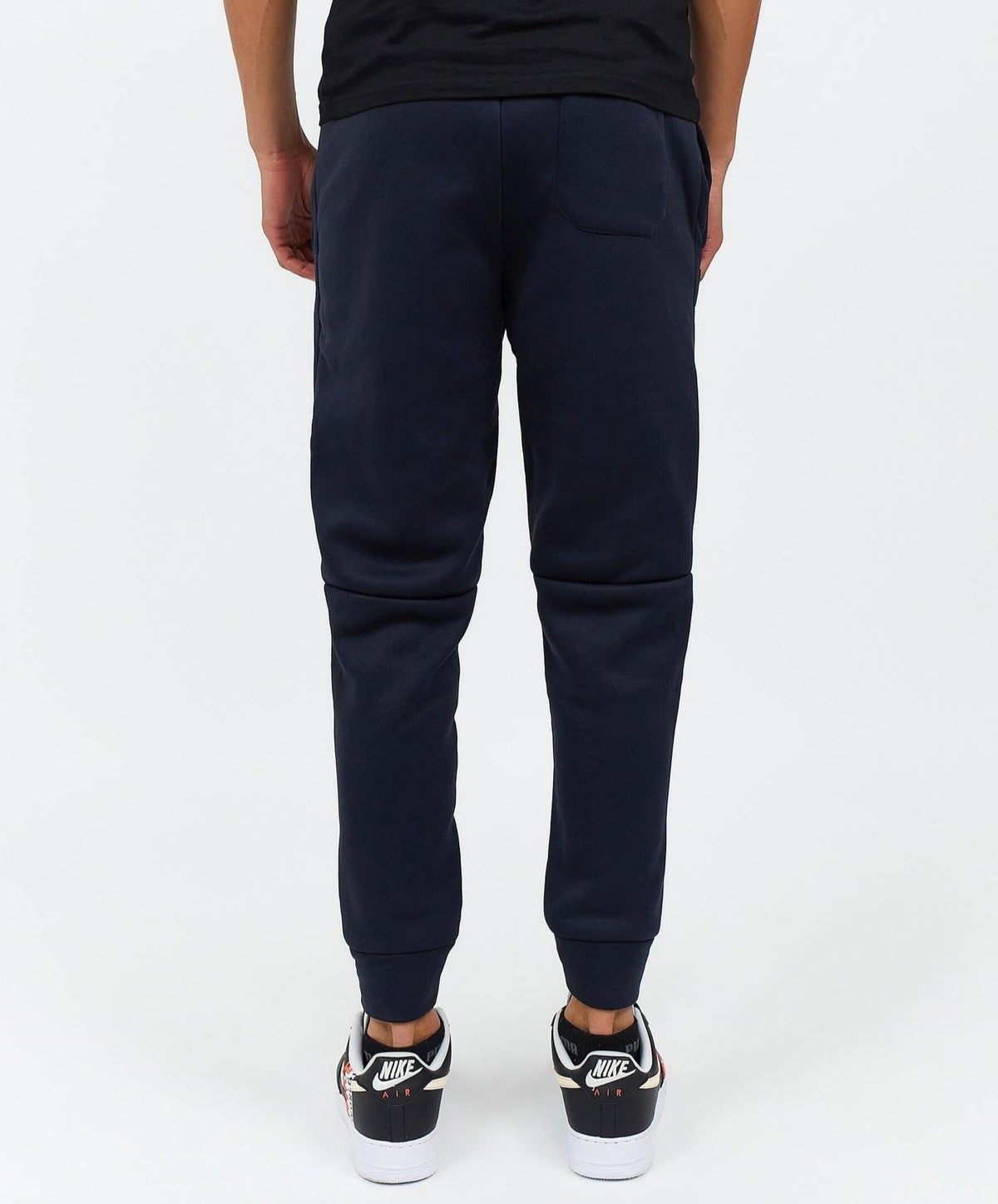 Reason Clothing Premium | Jeff Slim Fit Navy Jogger With Side Zip Pocket