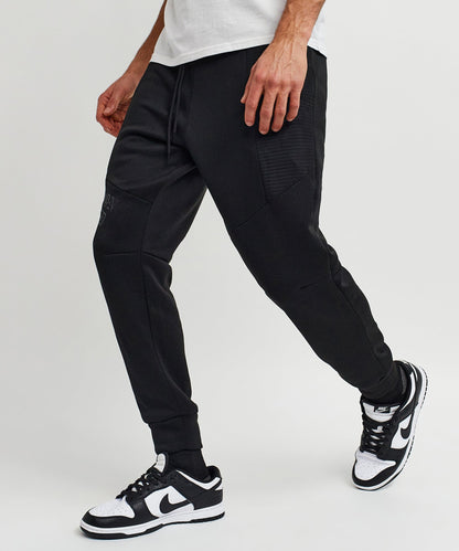 Reason Clothing Customer Favorite | Justin Moto Cuffed Slim Fit Black Jogger