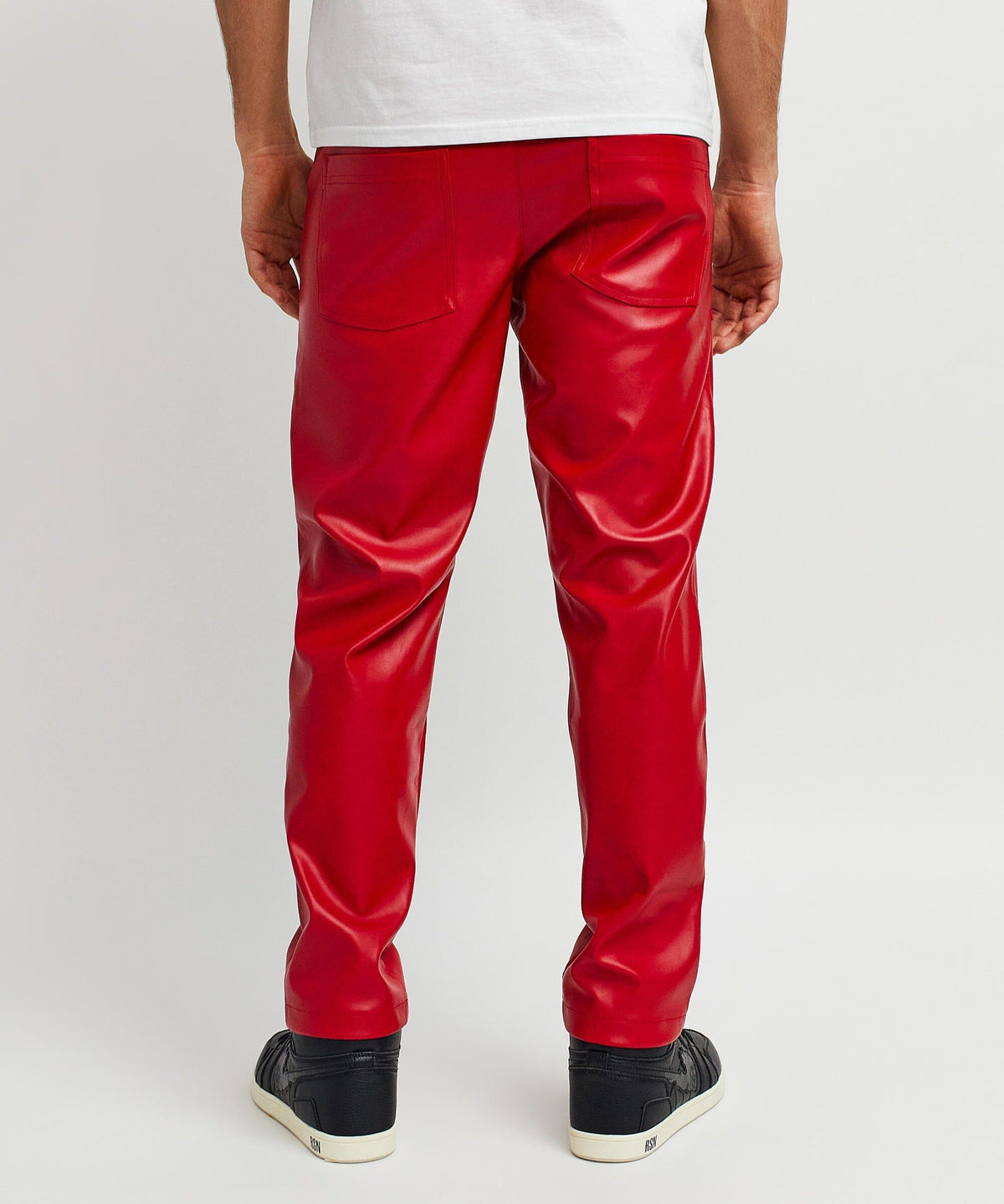 Reason Clothing Sale | Tommy Leather Flare Denim