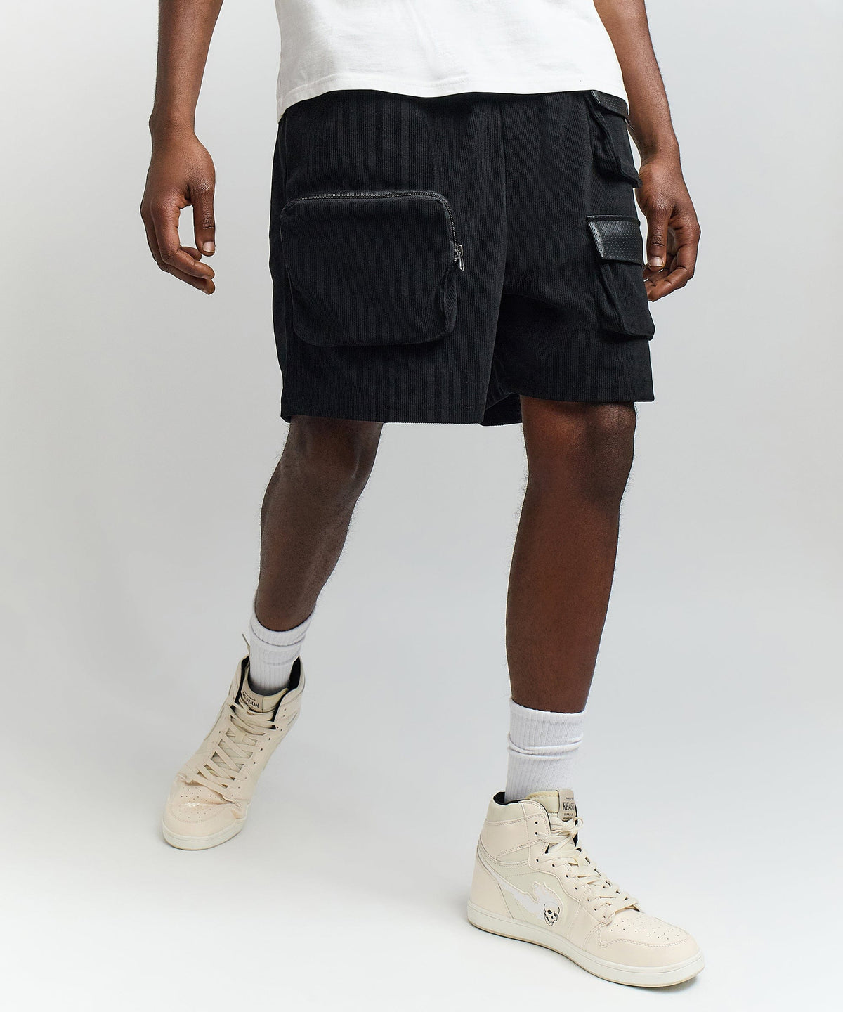 Reason Clothing Top Pick | Utility Shorts - Black