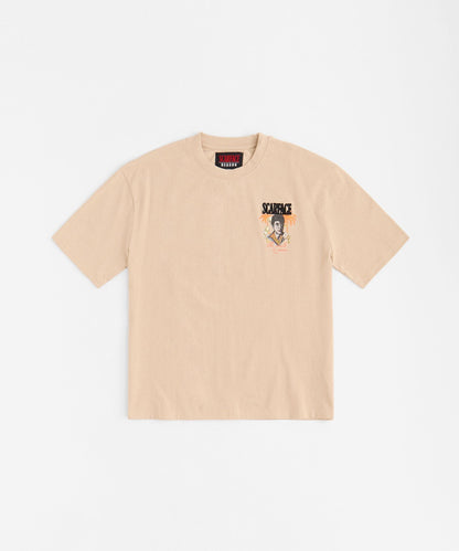 Reason Clothing Best Seller | Scarface Money Embroidered Short Sleeve Tee - Khaki