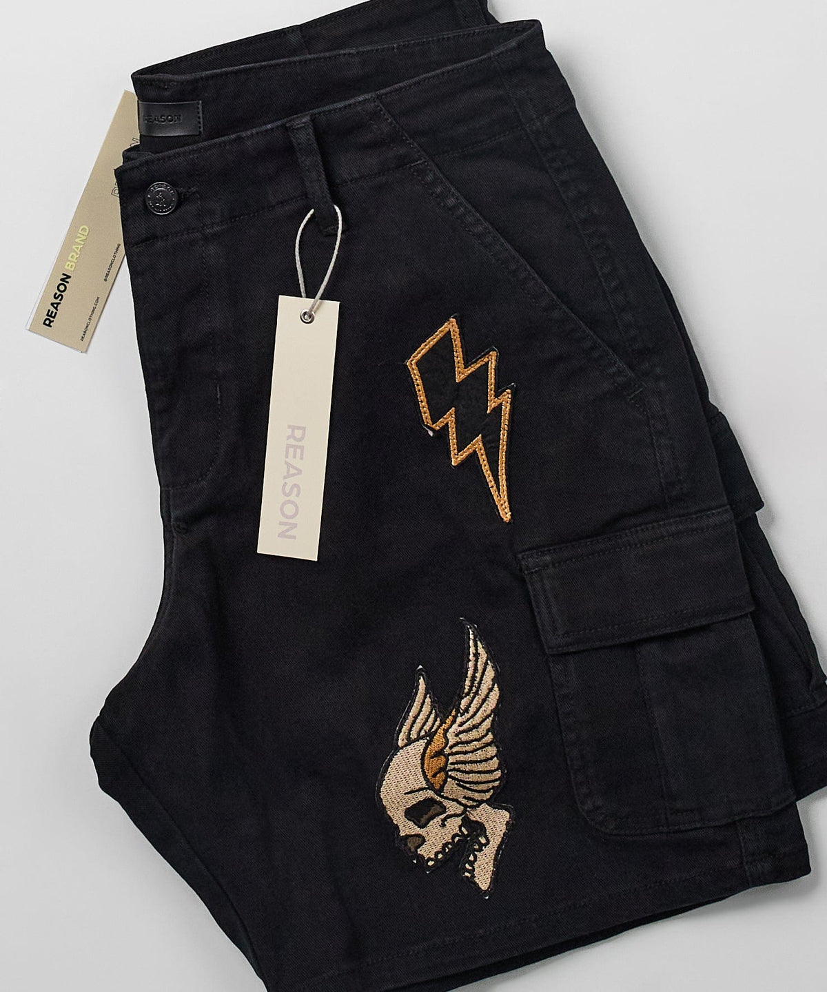 Reason Clothing Value | Havoc Patches Cargo Short