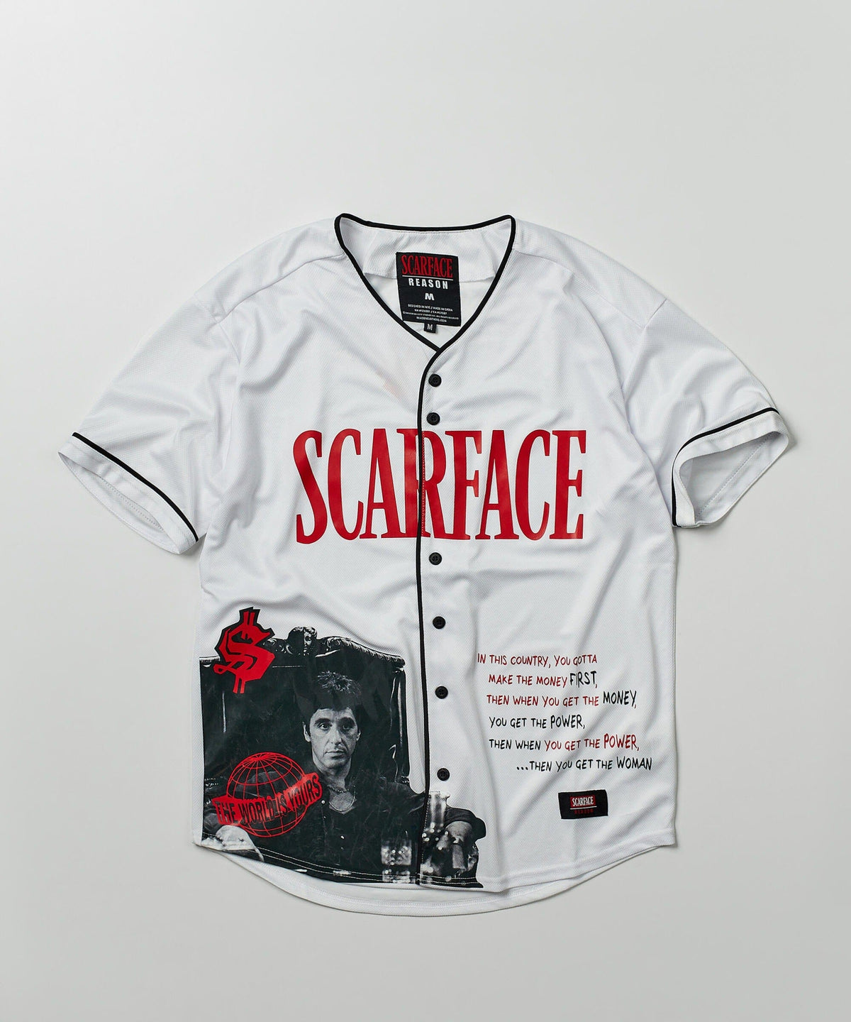 Reason Clothing Featured | Scarface Baseball Jersey
