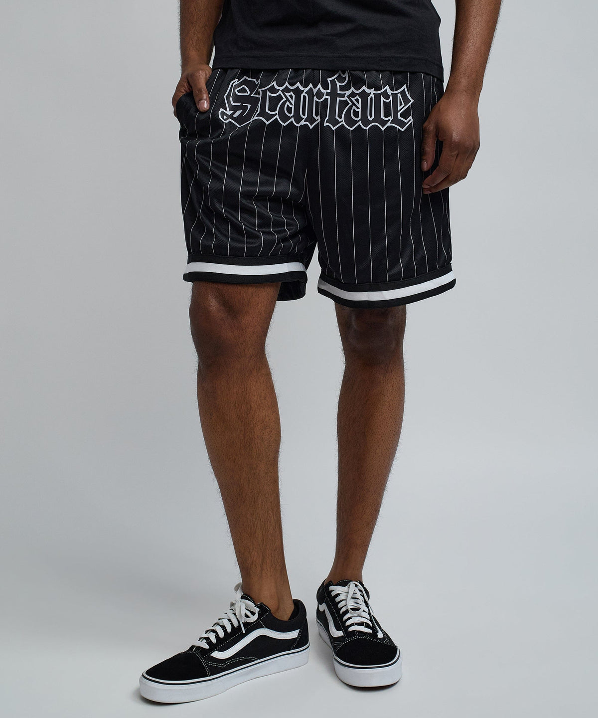 Reason Clothing Top Pick | Scarface Pinstripe Short