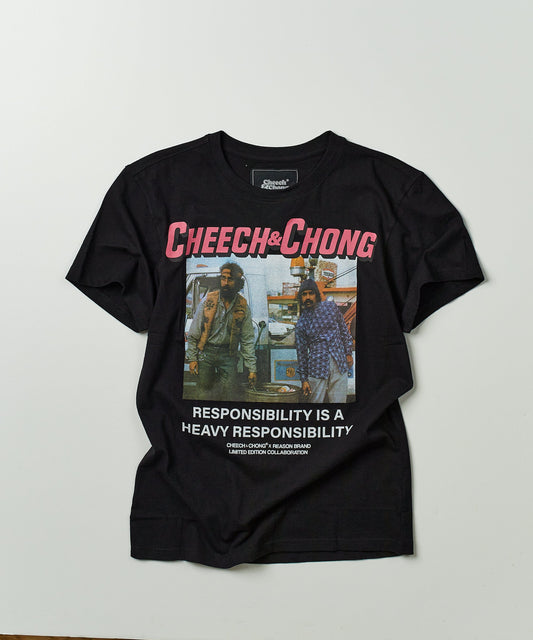 Reason Clothing Best Price | Cheech & Chong Responsibility Tee