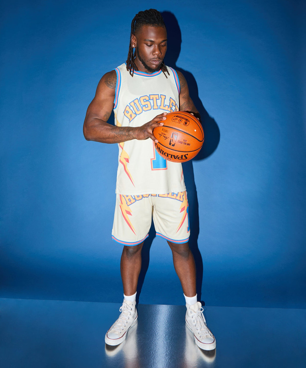 Reason Clothing Signature | Hustler Basketball Jersey - Khaki