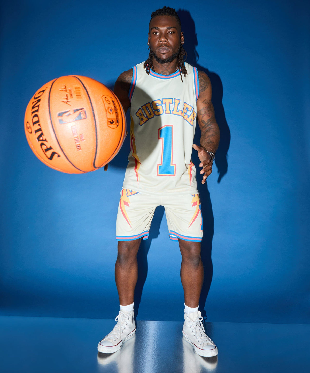Reason Clothing Signature | Hustler Basketball Jersey - Khaki
